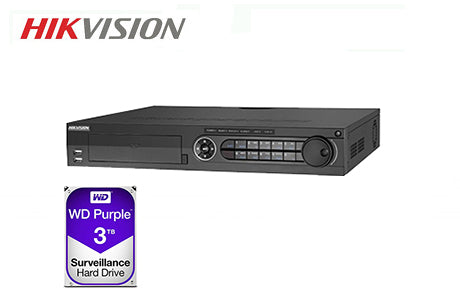 DS-8132HUHI-K8-3TB 8MP TVI 32CH DVR